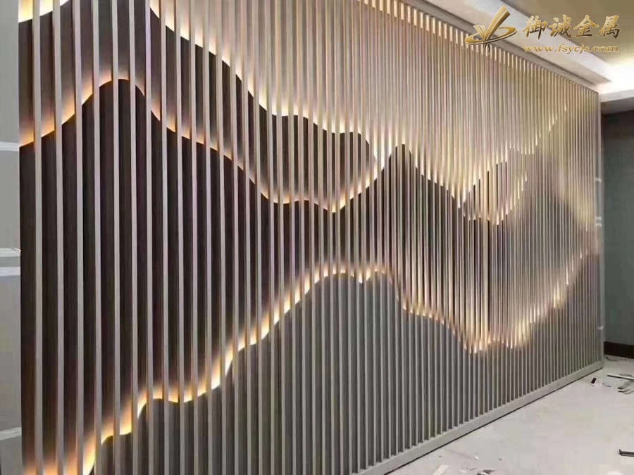 不銹鋼屏風(fēng)實例